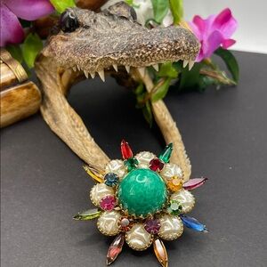 Judy Lee brooch vintage 🔥